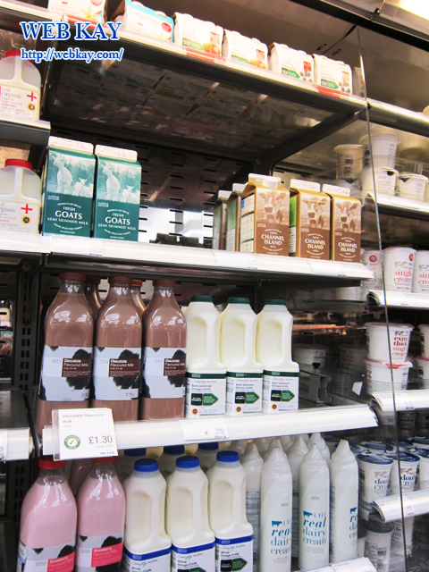 バース（Bath）のスーパーマーケット　チョコミルク