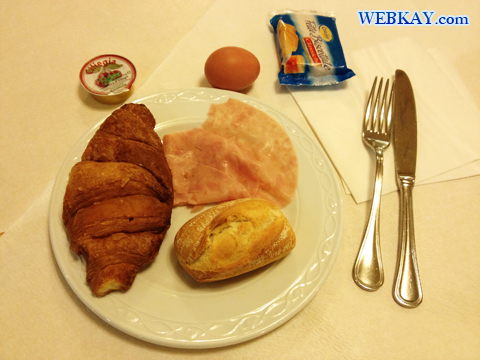 イタリアのホテル「PRIMO MAGGIO(プリモ・マッジオ)」の朝食 Breakfast Italy