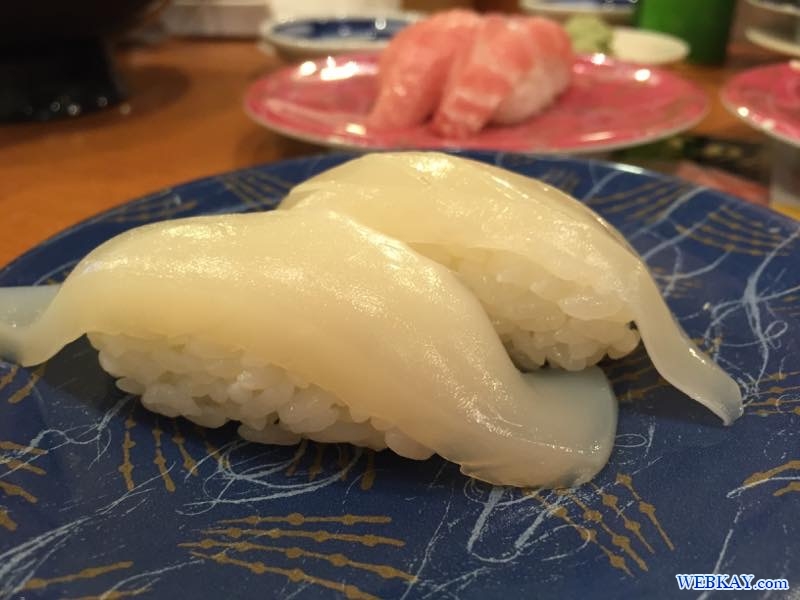 朝イカ 海天丸（かいてんまる）苫小牧店 回転寿司 北海道 sushi hokkaido