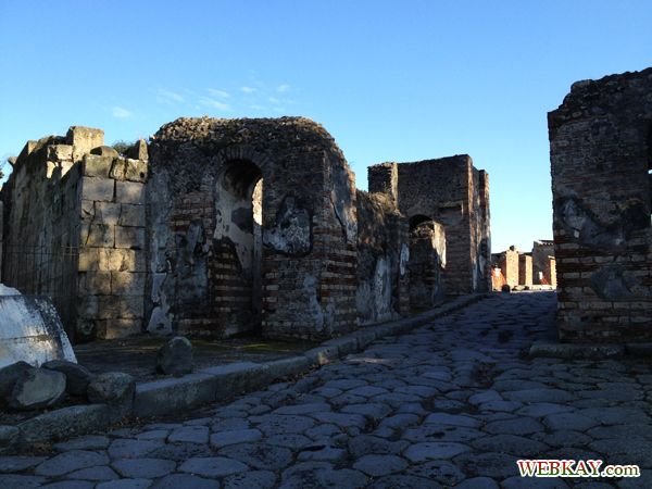 お墓 ポンペイ Pompeii 世界遺産 italy