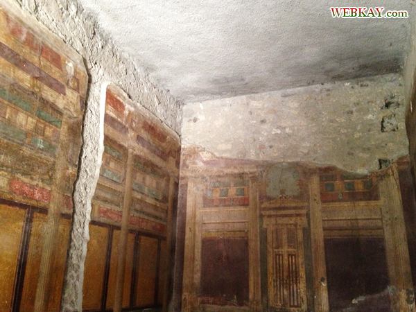 VILLA DEI MISTERI 秘儀荘 ポンペイ Pompeii 世界遺産 italy