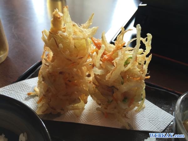 つぶのかき揚げ しれとこ里味（さとみ）食べログ 北海道知床 shiretoko satomi