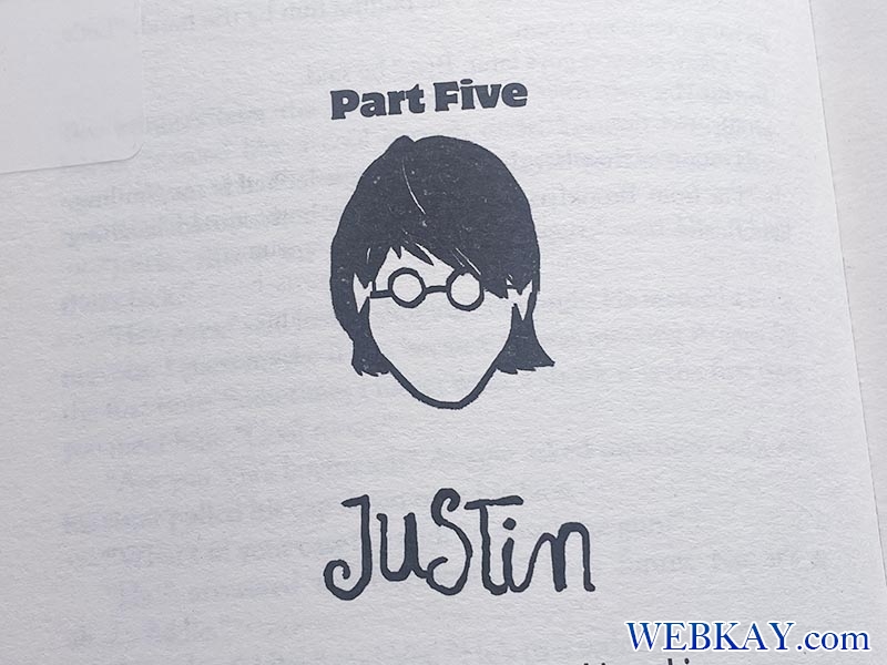洋書「Wonder（ワンダー）」を読む。Part 5. Justin★単語と表現勉強メモ