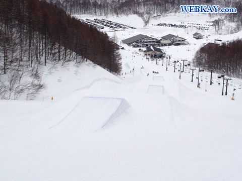 フリースタイルパーク 裏磐梯猫魔スキー場 福島県 スノーボード snowboarding Japan fukushima