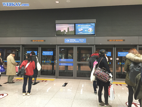 電車 チェジュ航空 Jeju airlines  仁川国際空港