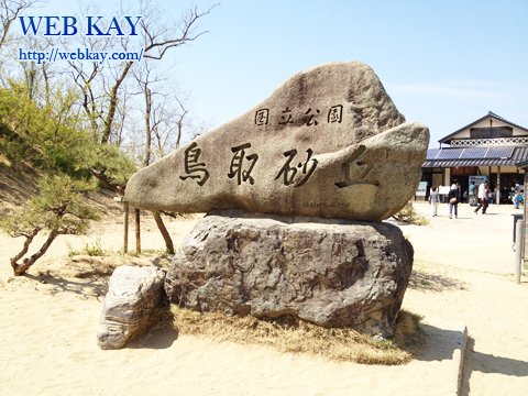 鳥取砂丘 天然記念物 山陰海岸国立公園 日本三大砂丘