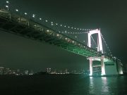 レインボーブリッジ rainbow bridge 東海汽船 さるびあ丸 東京 夜景 船 night view tokyo tokaikisen sarubiamaru ship