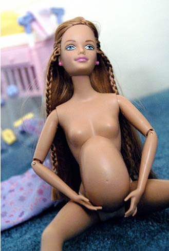 Midge Hadley (the pregnant Barbie)