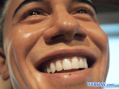 バラク・フセイン・オバマ・ジュニア Barack Hussein Obama マダム・タッソー館 Madame Tussauds Japan