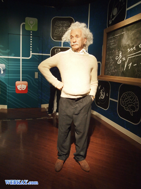 アルベルト・アインシュタイン Albert Einstein マダム・タッソー館 Madame Tussauds Japan