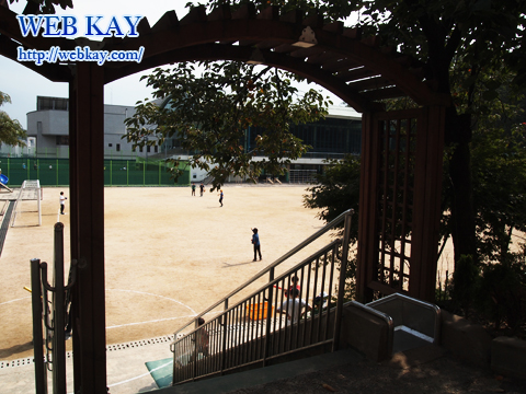 韓国ソウル市内の小学校