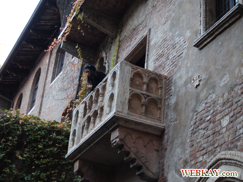 ジュリエッタの家(Casa di Giulietta) ジュリエット ヴェローナ（Verona）人気の観光スポット