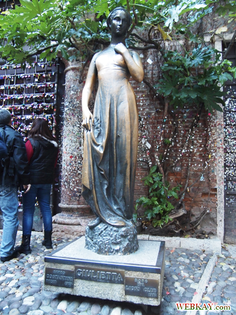 ジュリエッタの家(Casa di Giulietta) ジュリエット ヴェローナ（Verona）人気の観光スポット