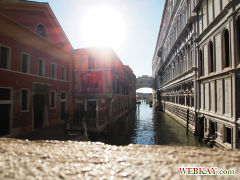 溜息の橋,Ponte dei Sospiri,ベネチア,ヴェネツィア,venezia,イタリア旅行,散策