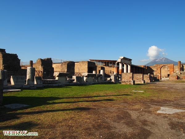 ポンペイ Pompeii 世界遺産 オプショナルツアー 観光 イタリア周遊 旅行
