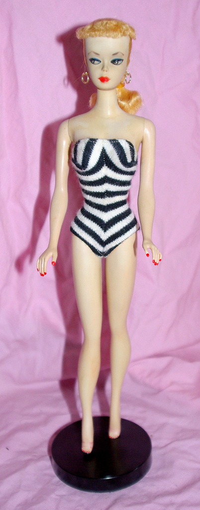 The original Barbie -- 1959